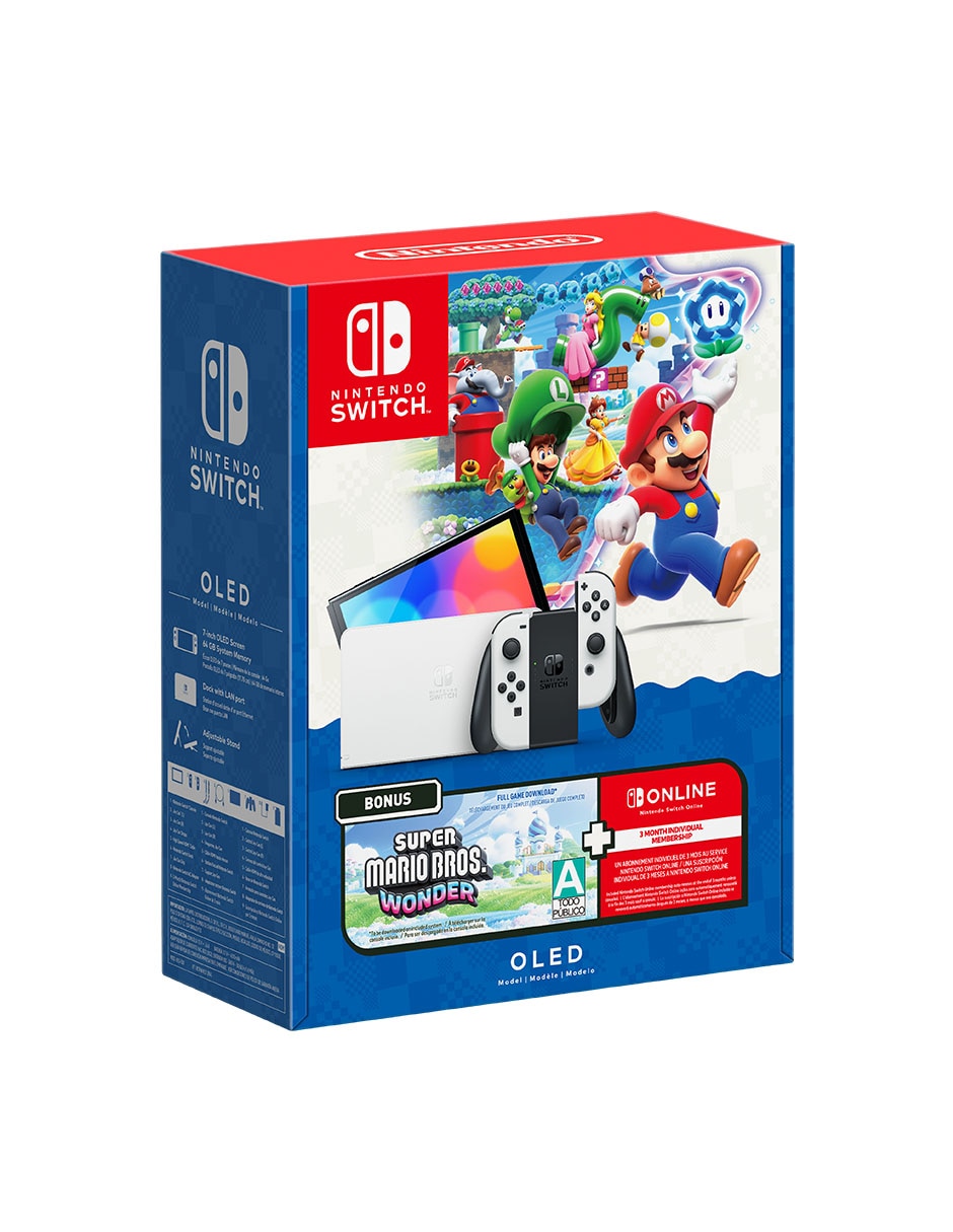 Consola fija/portátil nintendo switch de 64 gb mario bros