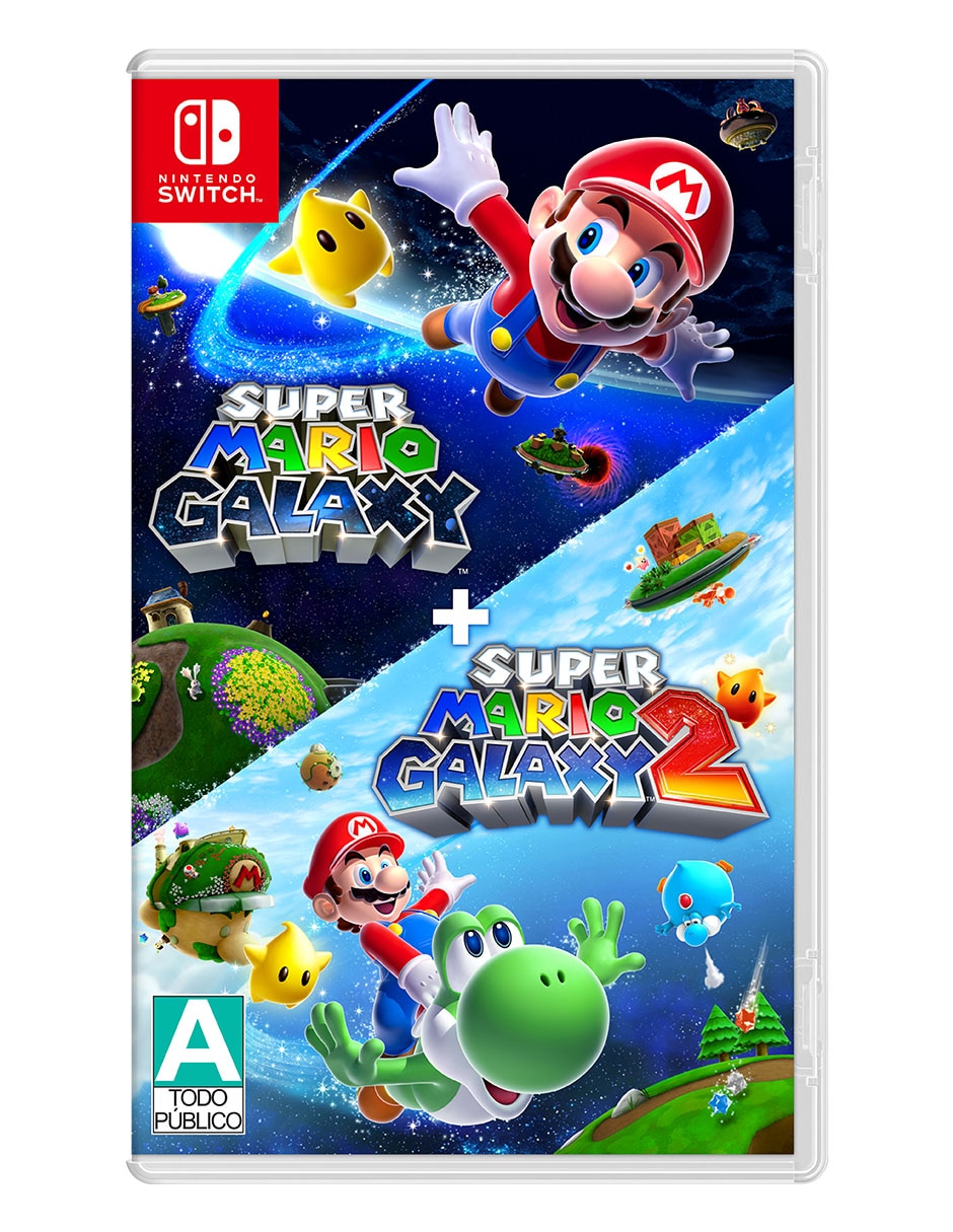Super Mario Galaxy + Super Mario Galaxy 2 estándar para switch Super Mario Galaxy + Super Mario Galaxy 2 estándar para switch