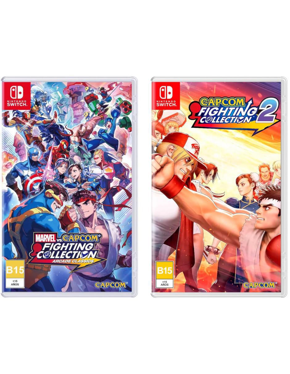 Marvel vs capcom fighting collection: arcade classics + Capcom fighting collection 2 bundle para switch Marvel vs capcom fighting collection: arcade classics + Capcom fighting collection 2 bundle para switch