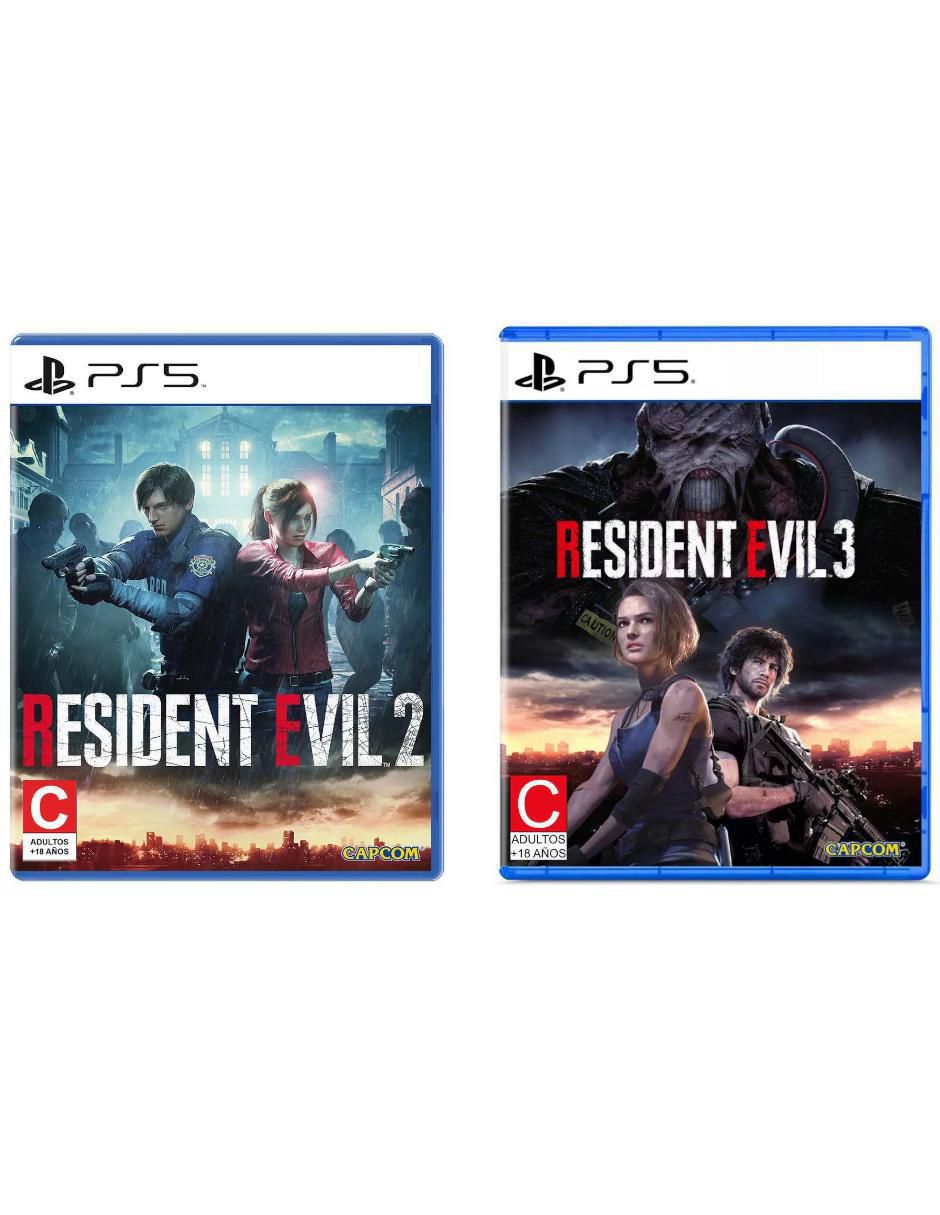 Resident Evil 2 + Resident Evil 3 bundle para PS5