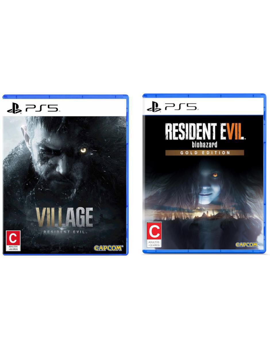 Resident Evil Village + Resident Evil 7 bundle para PS5 Resident Evil Village + Resident Evil 7 bundle para PS5