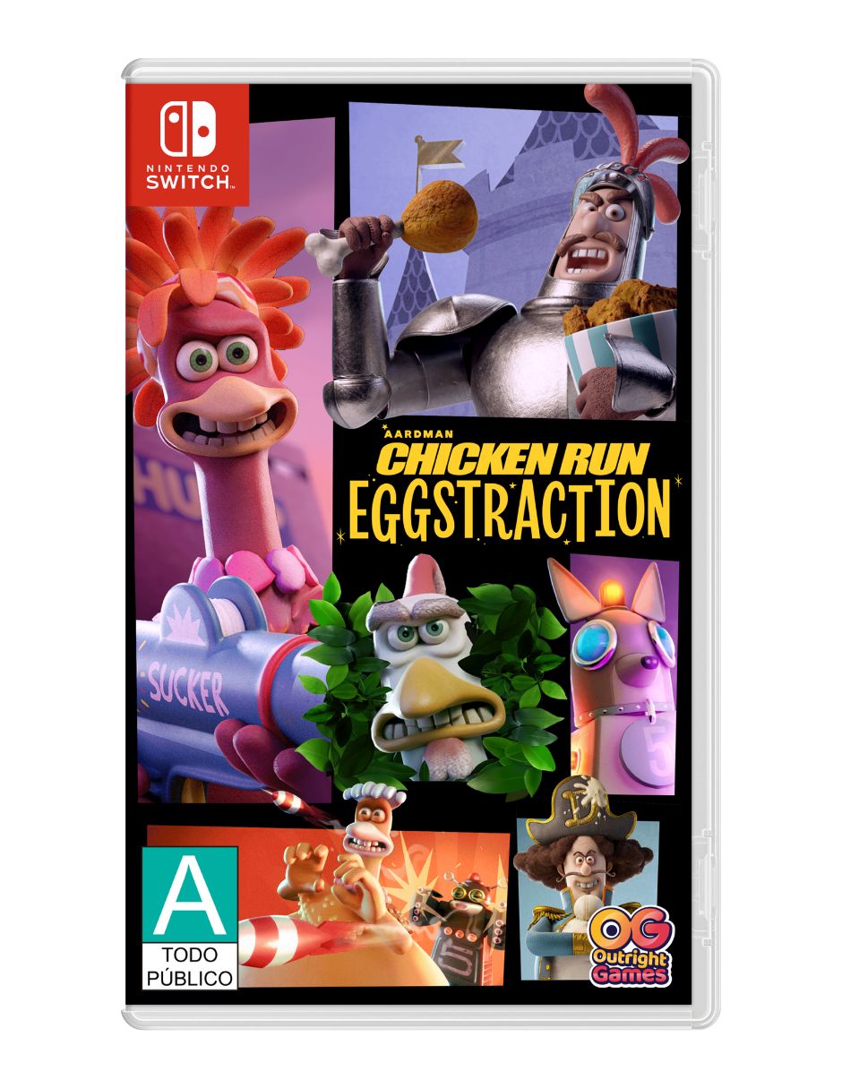 CHICKEN RUN: EGGSTRACTION estándar para Nintendo Switch