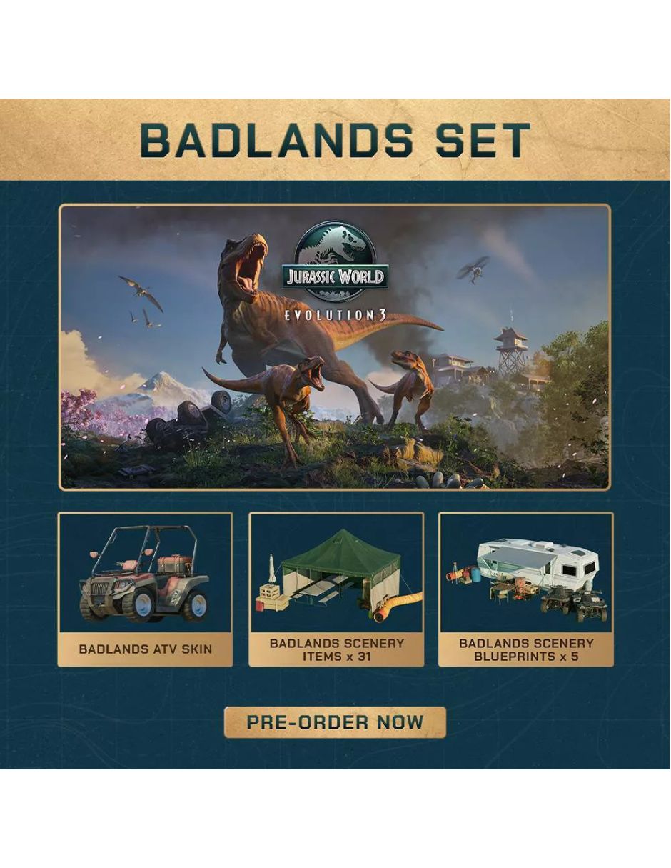 Jurassic World Evolution III estándar para PS5 5