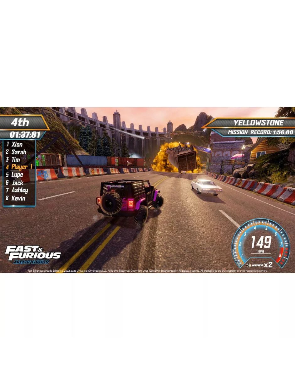 FAST & FURIOUS: ARCADE EDITION para Nintendo Switch 3