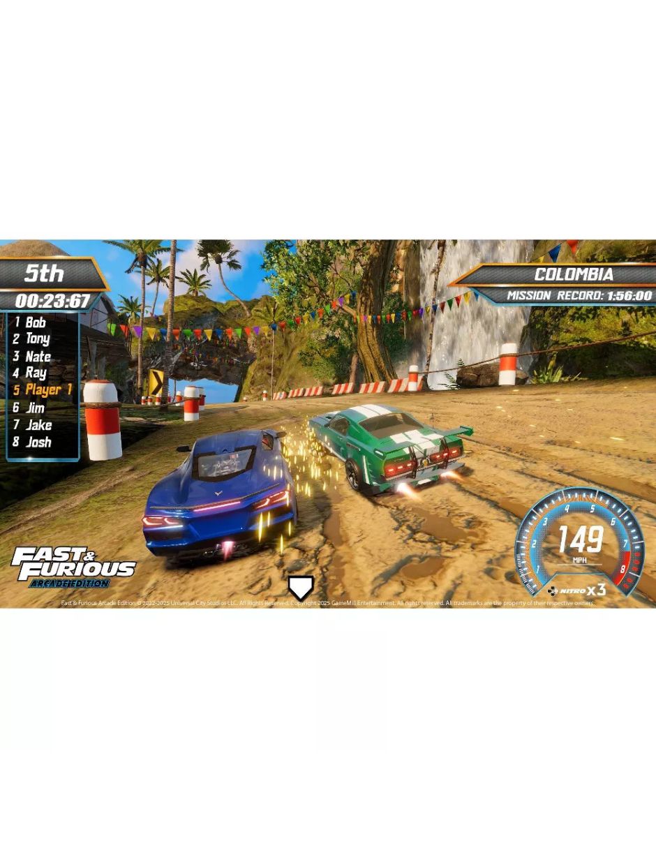 FAST & FURIOUS: ARCADE EDITION para Nintendo Switch 5