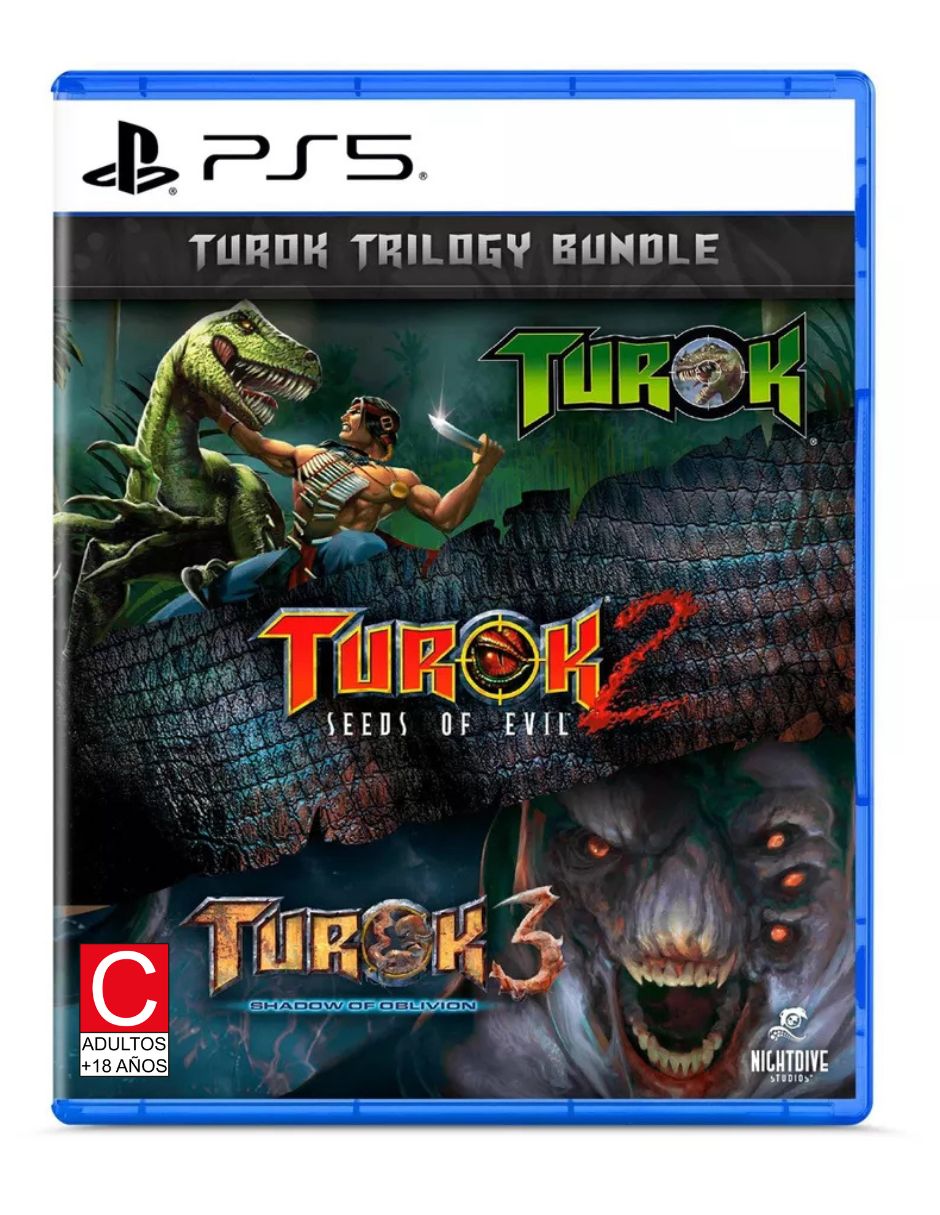 TUROK TRILOGY BUNDLE bundle para PS5