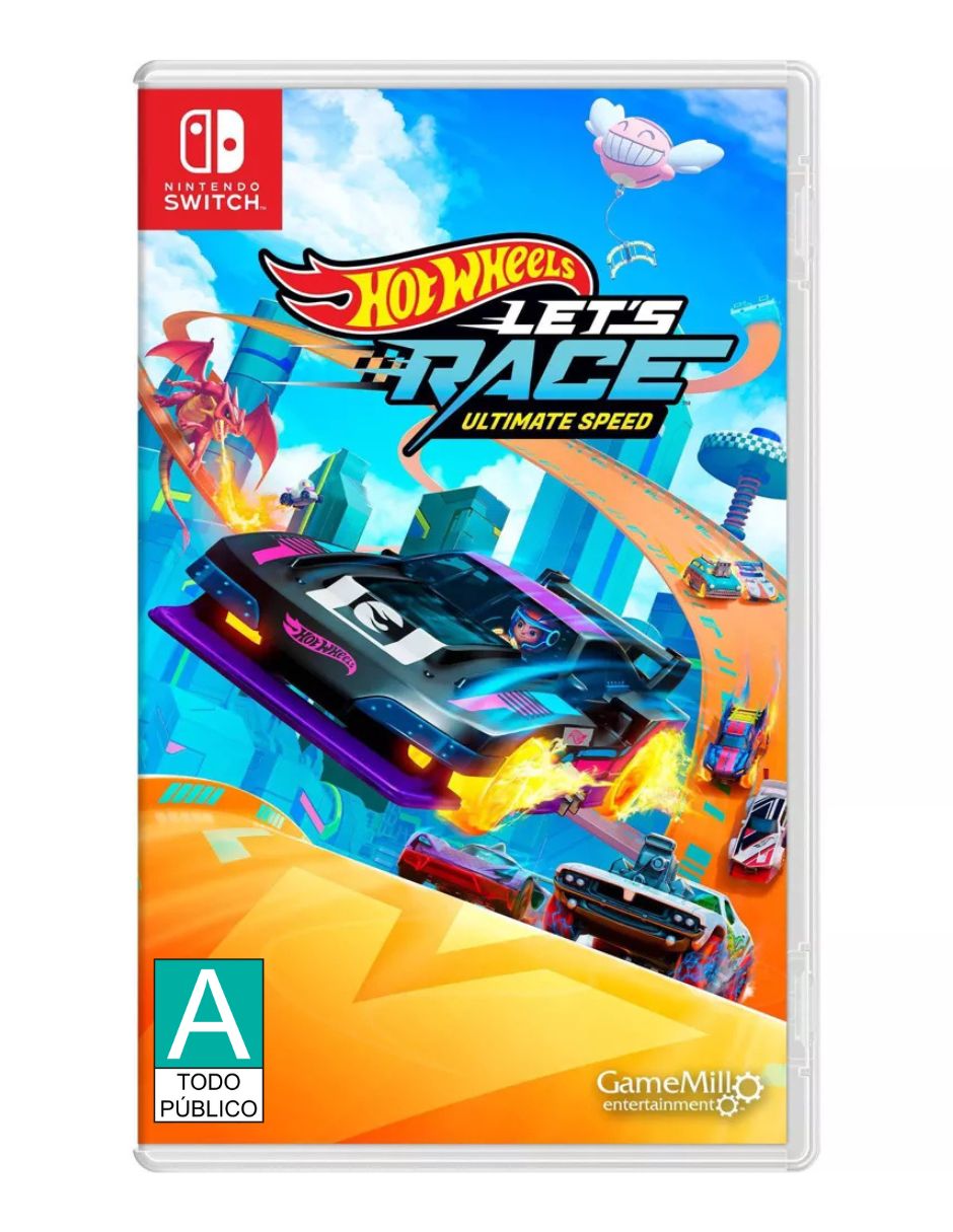 HOT WHEELS LET'S RACE ULTIMATE SPEED estándar para Nintendo Switch HOT WHEELS LET'S RACE ULTIMATE SPEED estándar para Nintendo Switch