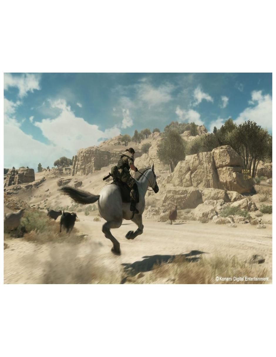 Metal Gear Solid V The Phantom Pain estándar para PS4 3