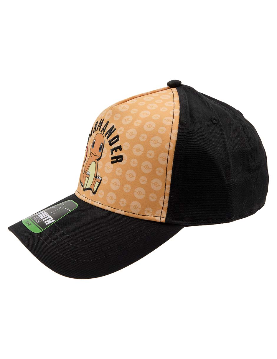 Gorra con visera curva snapback Pokémon Charmander infantil 3