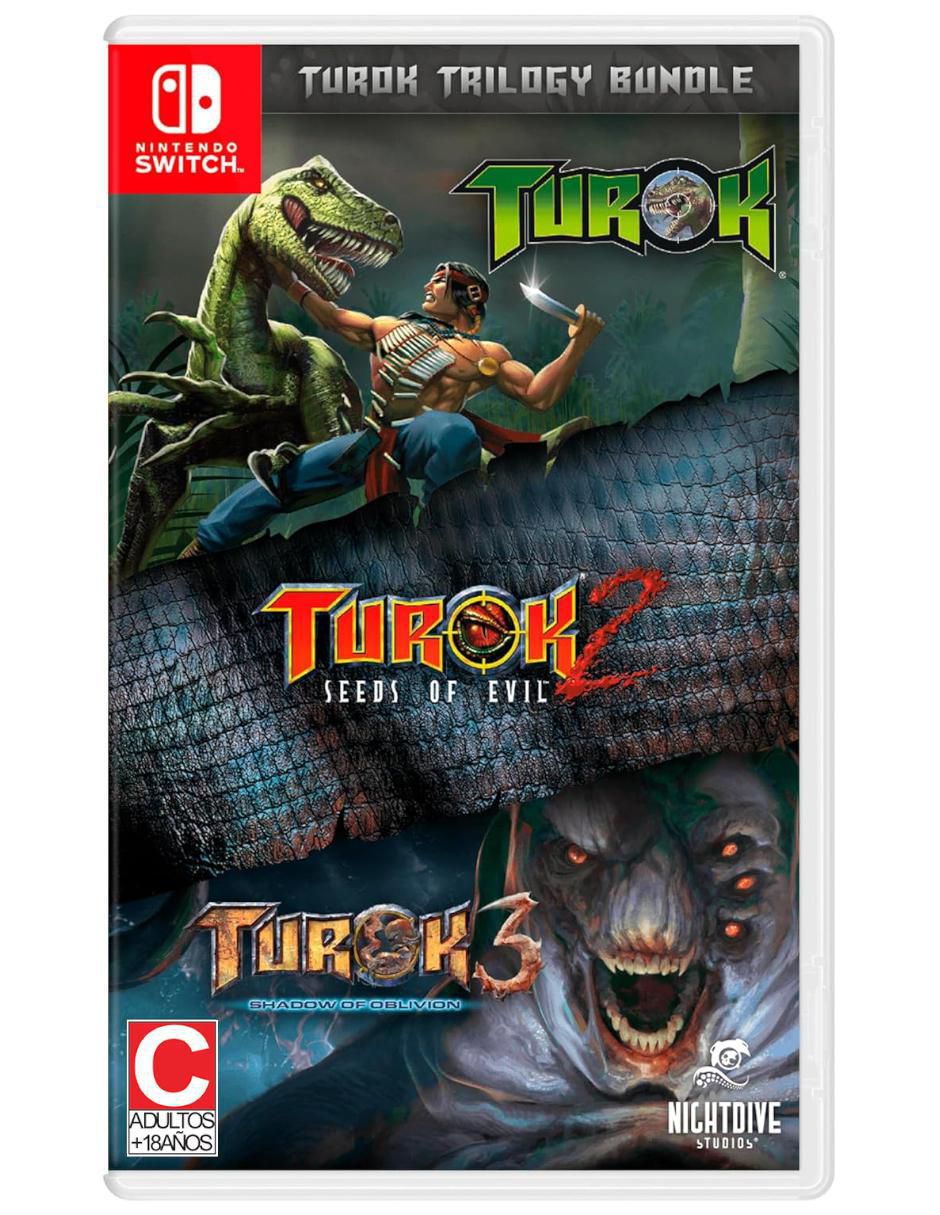 Turok Trilogy bundle para Nintendo Switch Turok Trilogy bundle para Nintendo Switch