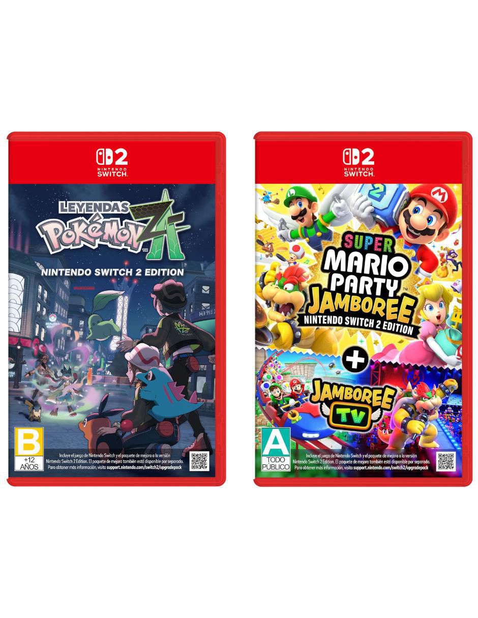 Leyendas Pokémon: Z-A + Super Mario Party Jamboree + Jamboree TV bundle para Nintendo Switch Leyendas Pokémon: Z-A + Super Mario Party Jamboree + Jamboree TV bundle para Nintendo Switch