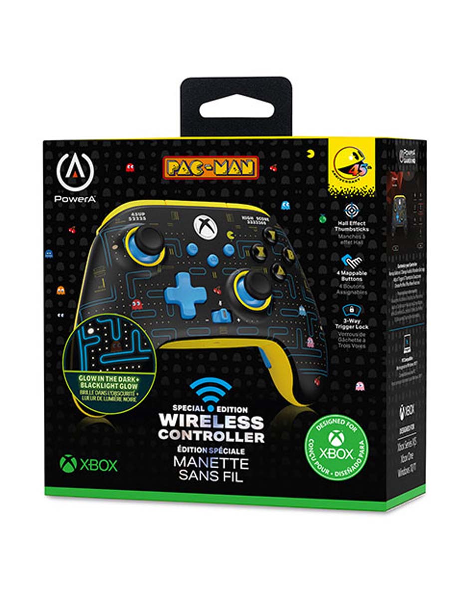 Control inalámbrico para xbox edición especial Pac Man