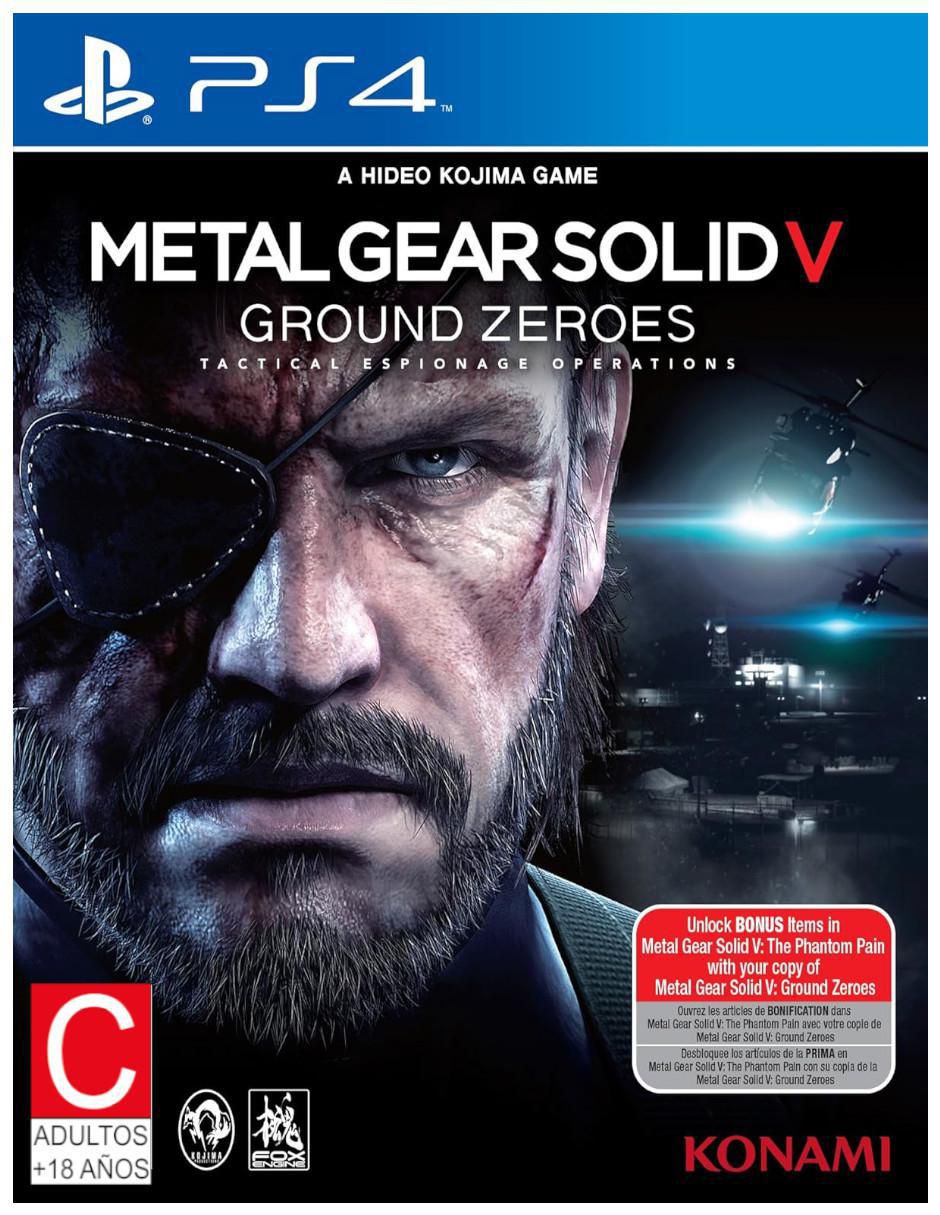 Metal Gear Solid V estándar para PS4 Metal Gear Solid V estándar para PS4