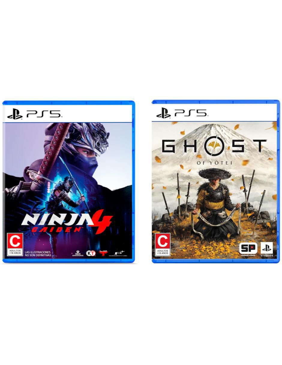 Ninja Gaiden 4 + Ghost of Yotei bundle para PS5 Ninja Gaiden 4 + Ghost of Yotei bundle para PS5