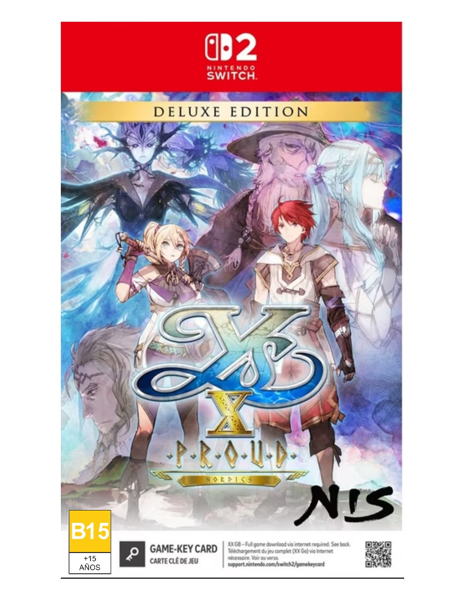 Ys X: Proud Nordics deluxe para Nintendo Switch 2