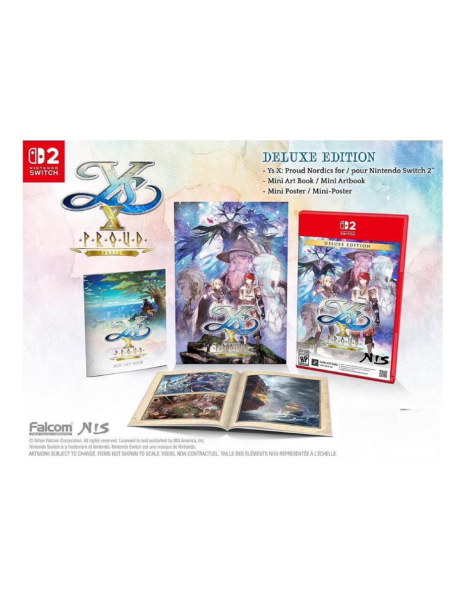 Ys X: Proud Nordics deluxe para Nintendo Switch 2 6