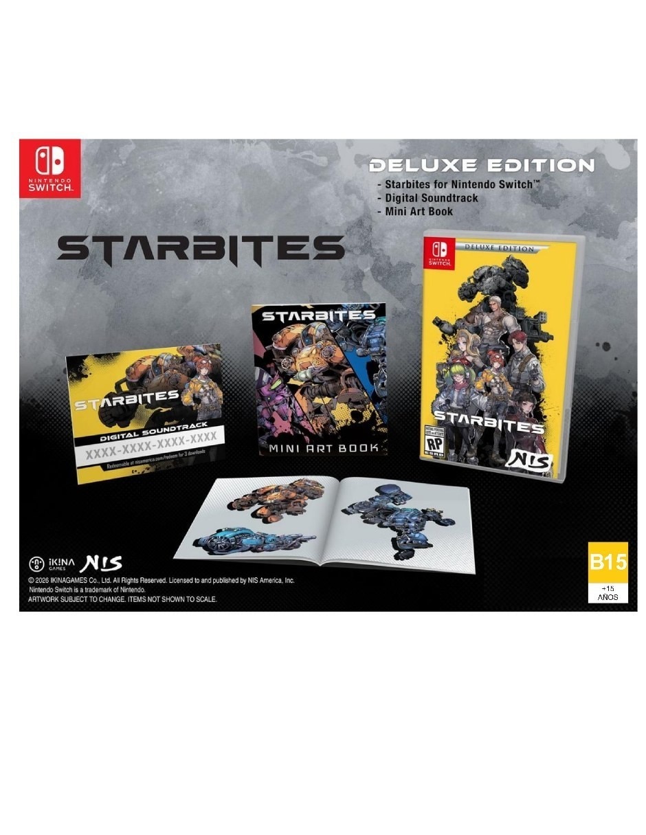 Starbites deluxe para Nintendo Switch 5