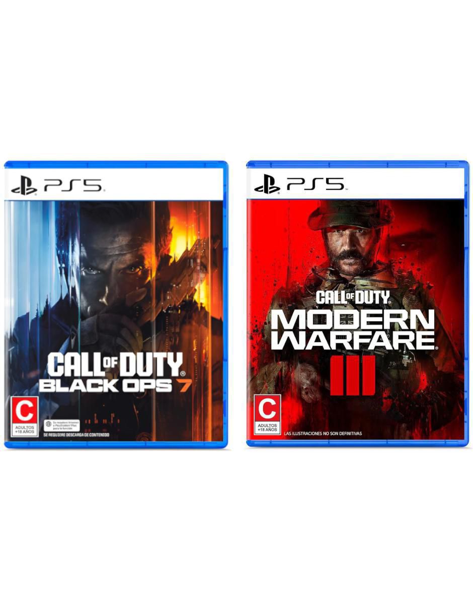 Call of Duty Black Ops 7 + Call of Duty Modern Warfare II bundle para PS5