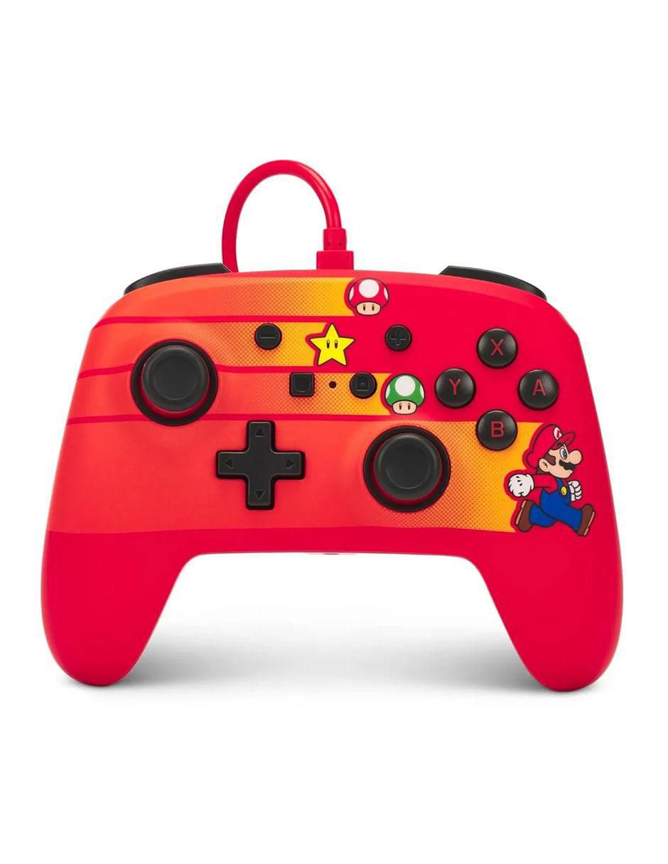 Control speedster alámbrico para nintendo switch edición especial Mario Bros