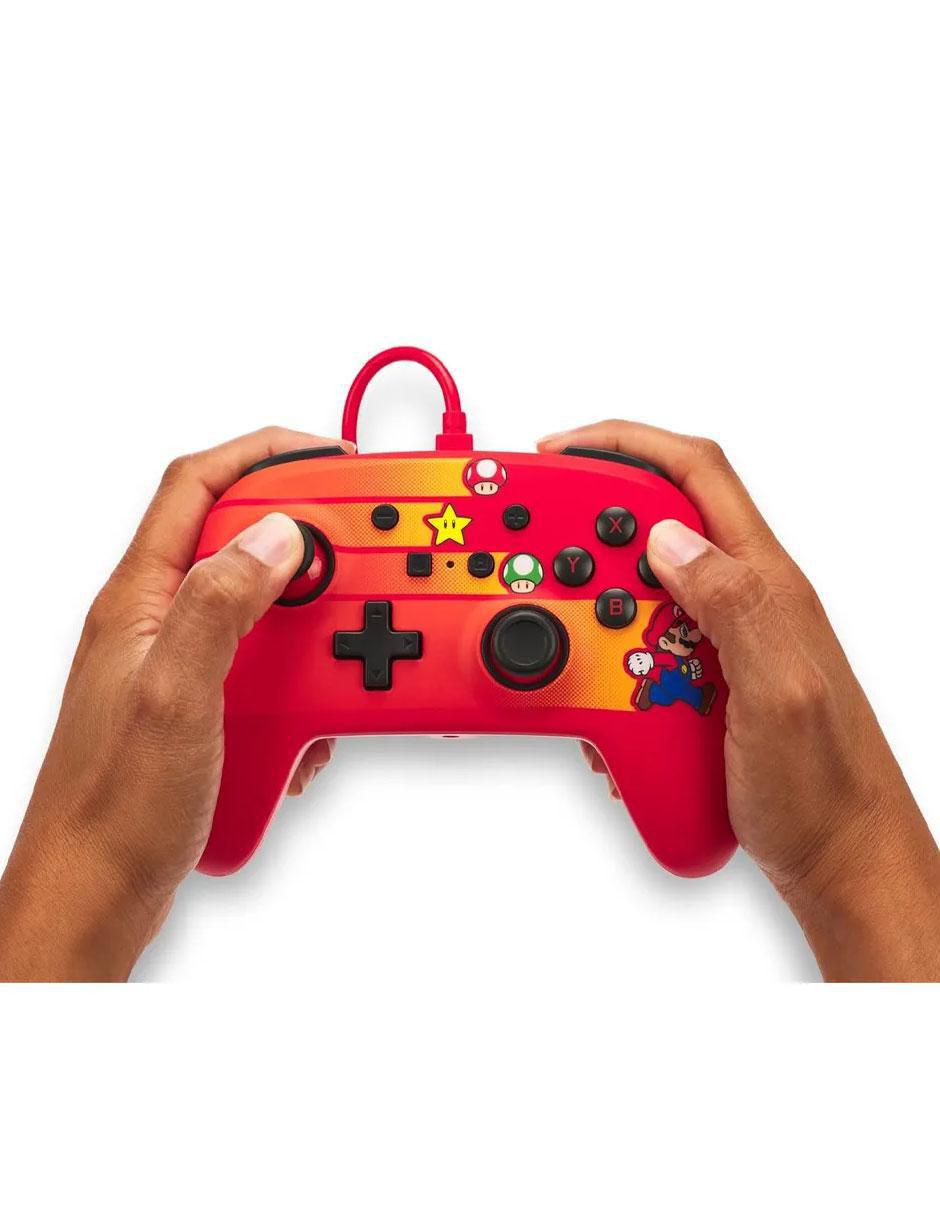 Control speedster alámbrico para nintendo switch edición especial Mario Bros 2
