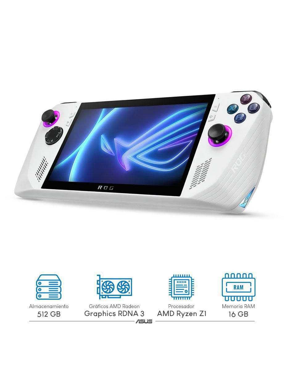 Consola portátil windows 11 512 GB edición estándar Rog Ally 7 Reacondicionado 3