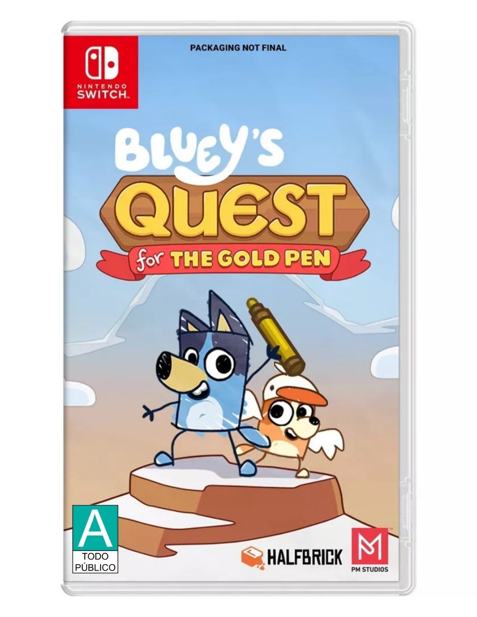 Bluey'S Quest for The Gold Pen estándar para Nintendo Switch