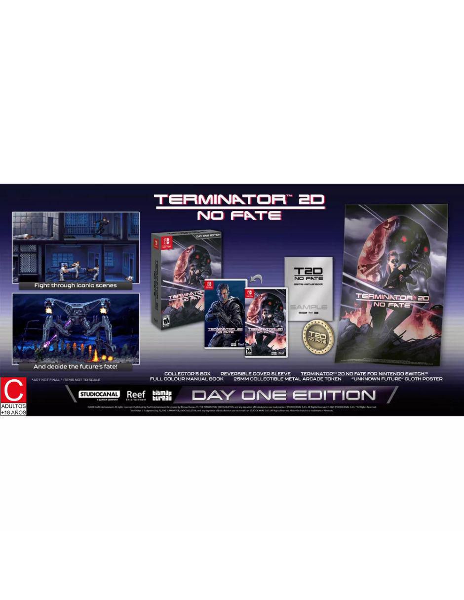 Terminator 2D: No Fate day one edition para switch 2