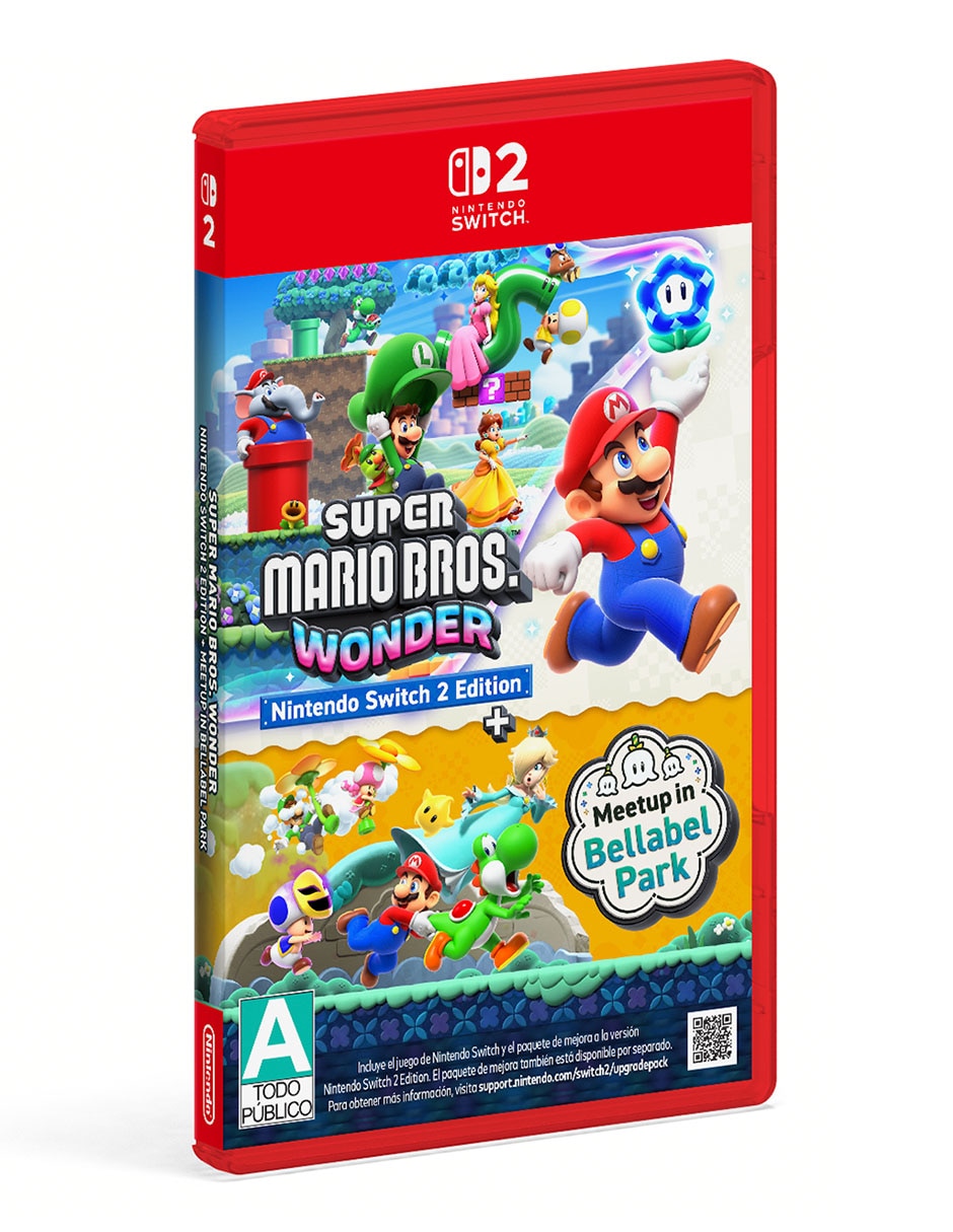 Super Mario Bros Wonder + Meetup in Bellabel estándar para Nintendo Switch 2 2
