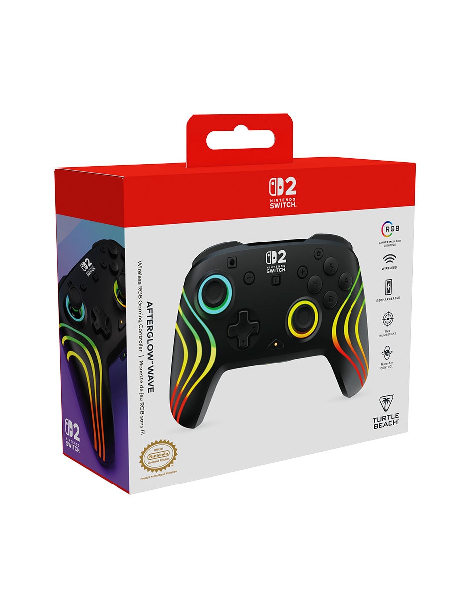 Control Afterglow Wave inalámbrico para Nintendo Switch 2 5