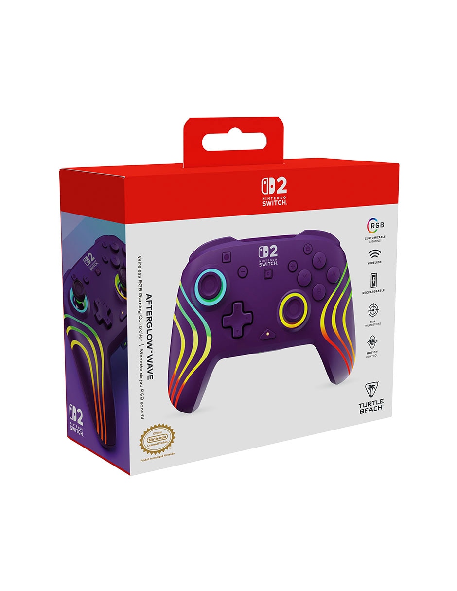 Control Afterglow Wave inalámbrico para Nintendo Switch 2 5