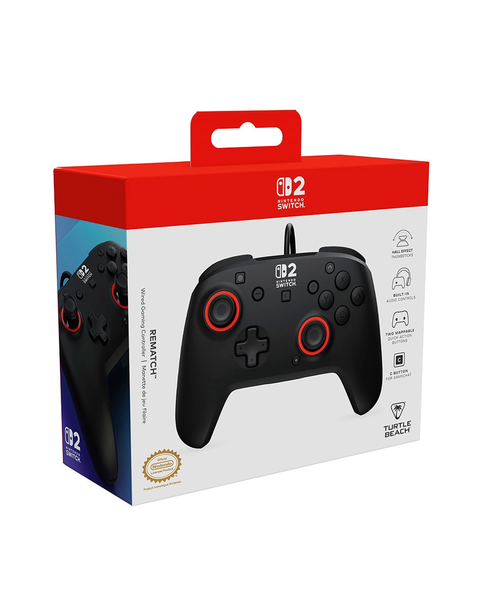 Control Rematch alámbrico para Nintendo Switch 2 5
