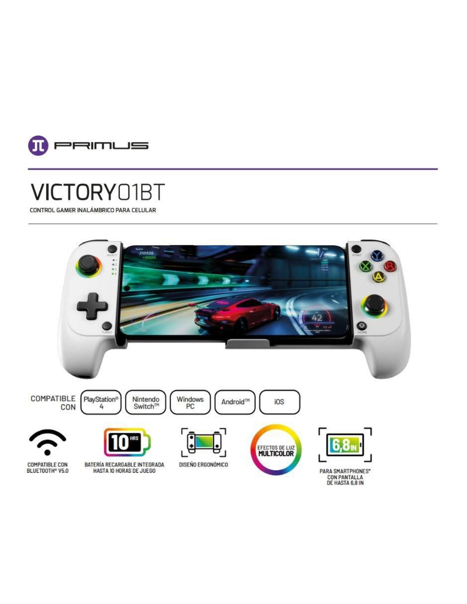 Control gamepad para celular compatible con Android, iOS, Windows, Nintendo Switch, PS4 7