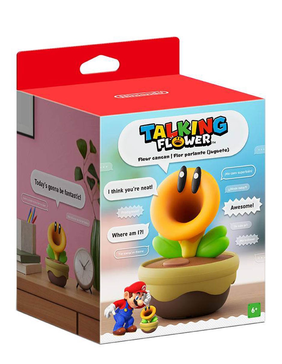 Figura Flor Parlante Nintendo 2