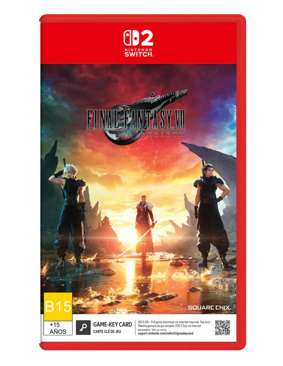 Final Fantasy VII Rebirth NSW2 Day One Edition para Nintendo Switch 2