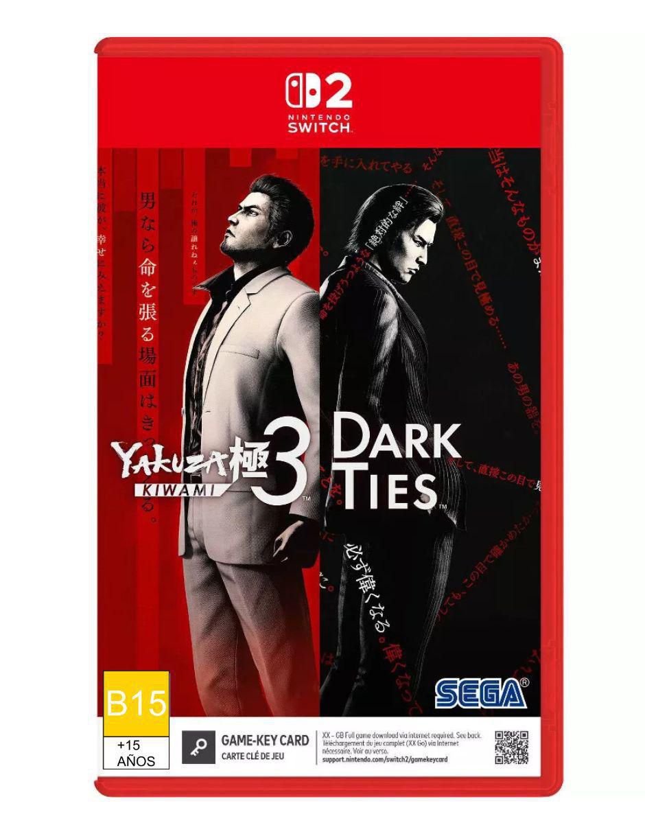 Yakuza Kiwami 3 & Dark Ties GKC NSW2 estándar para Nintendo Switch 2