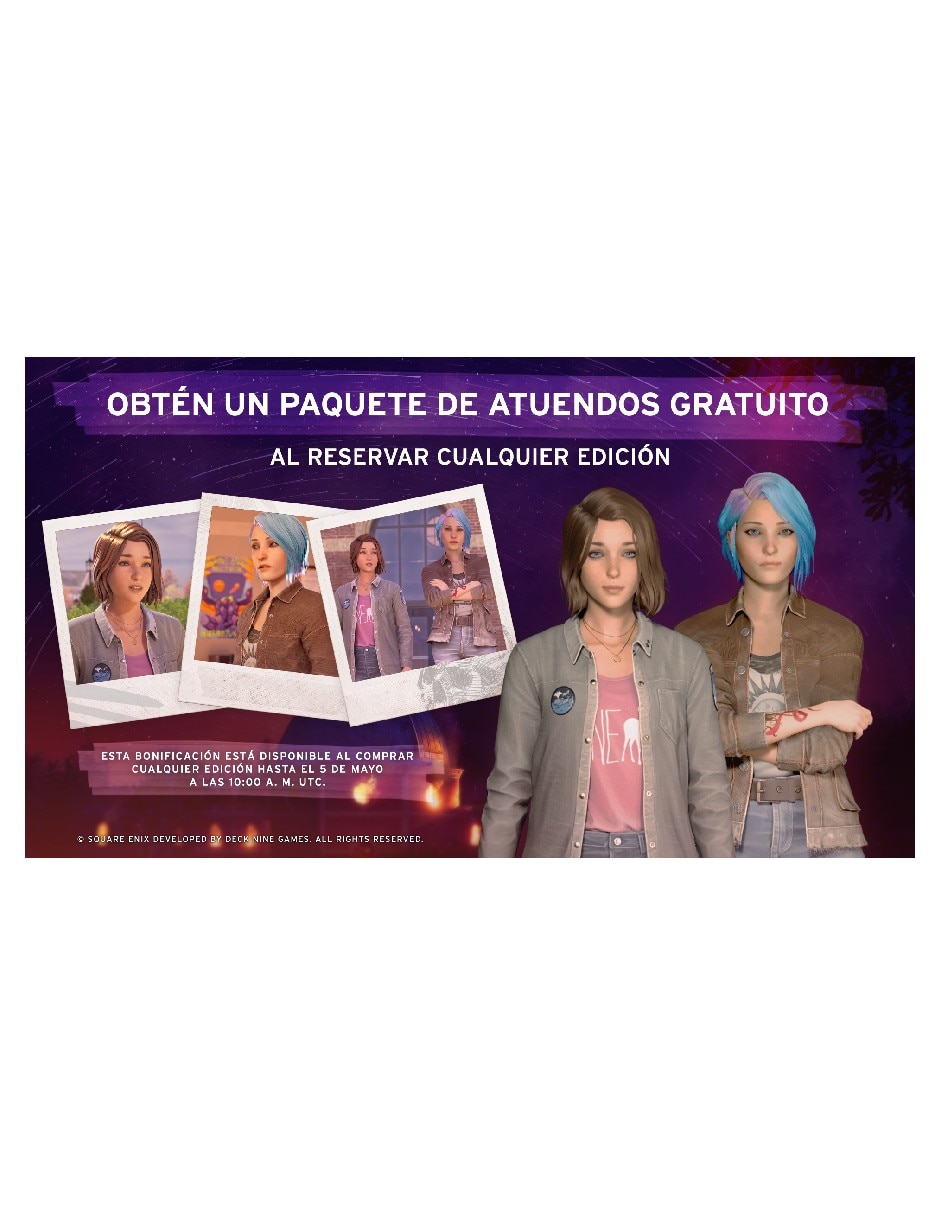 Life is strange reunion estándar para PS5 2