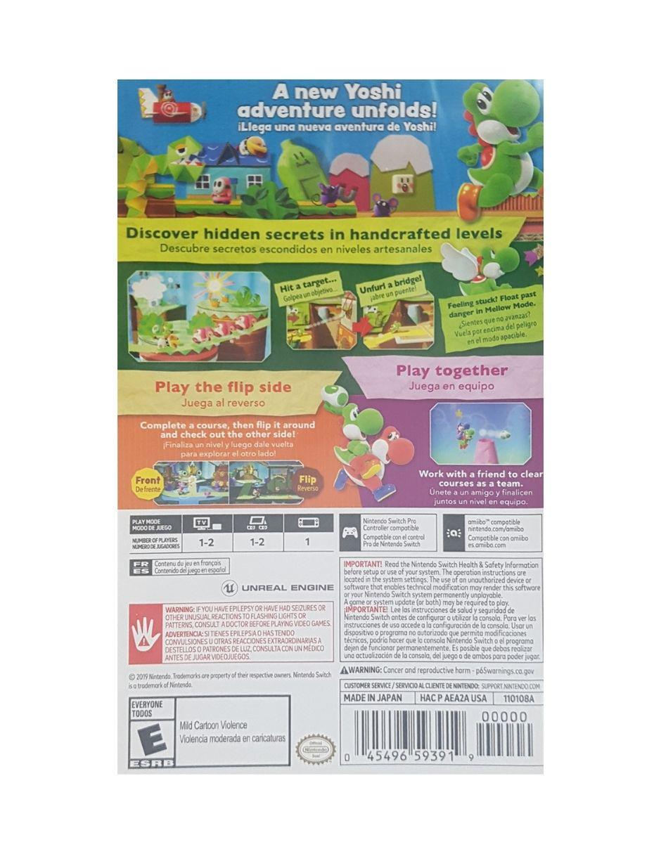 Yoshi'S Crafted World estándar para Nintendo Switch 2