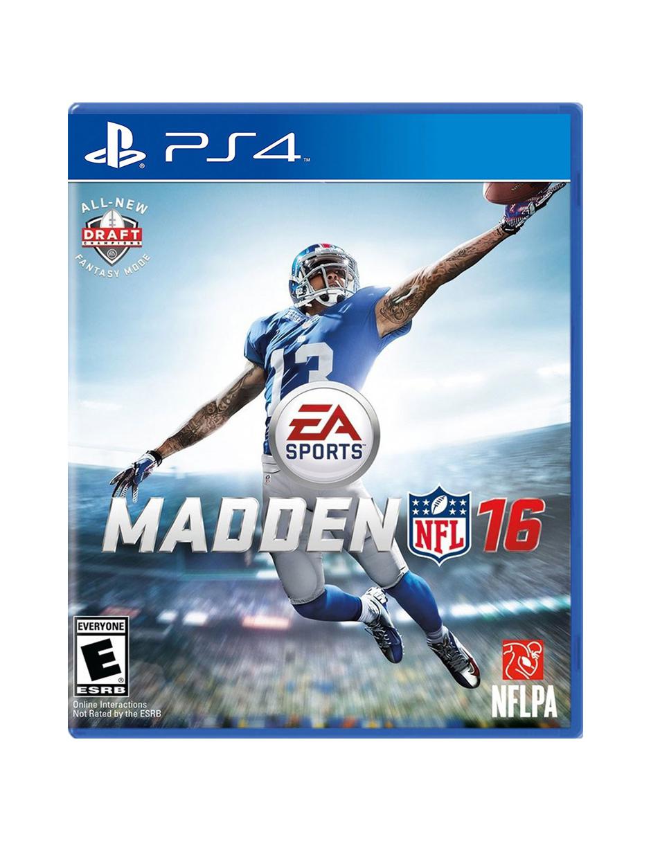 Madden Nfl 16 estándar para PS4 1