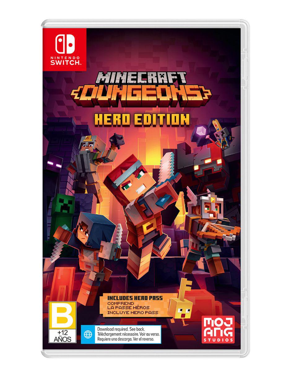 Minecraft Dungeons hero para Nintendo Switch 1