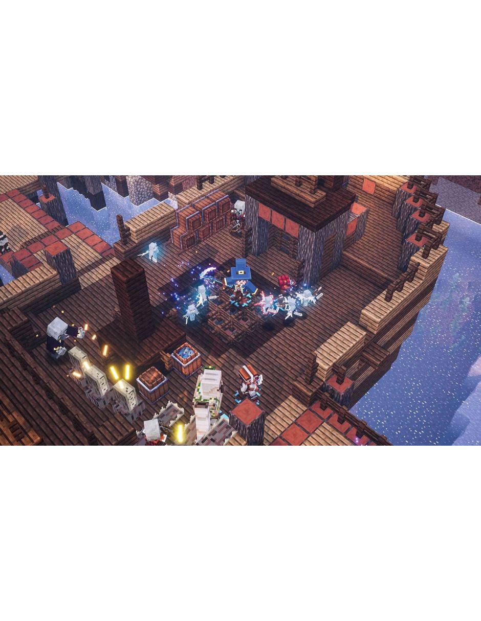 Minecraft Dungeons hero para Nintendo Switch 2