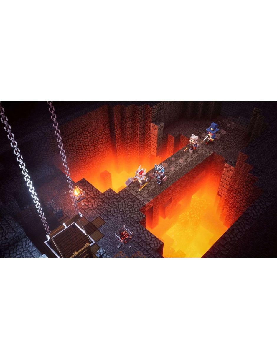 Minecraft Dungeons hero para Nintendo Switch 3